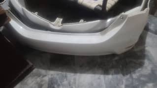 toyota corolla 2019 bumper front and back complete