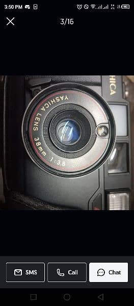 Original Yashica MF 2 CamercaSuper DX Kyocera

Yashica lens 38mm 1:3.8 3