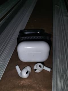 Air Buds Pro (with black silicon cover)