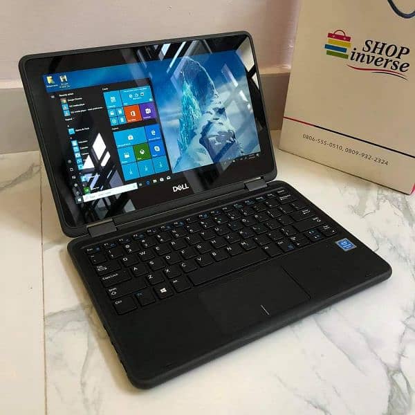 Dell laptop 2 in 1 Touch screen 3