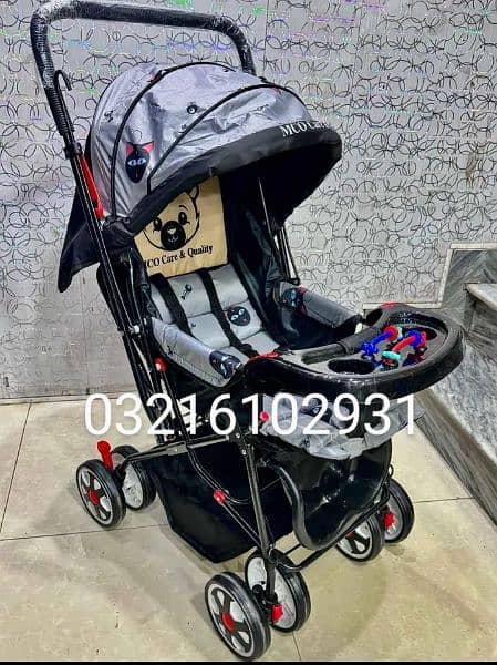 Imported  baby stroller pram best for new born best for gift 1