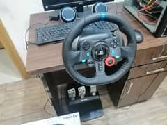 LOGITECH G29 STEERING WHEEL AND PEDALS