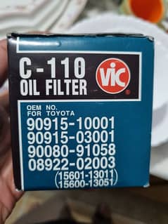 VIC oil filter