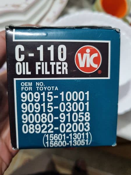 VIC oil filter 0