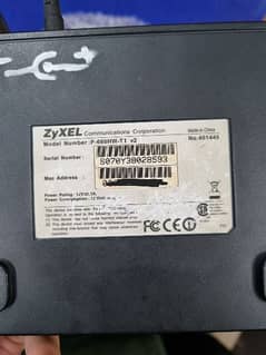 Zyxel DSL Modem Router 0