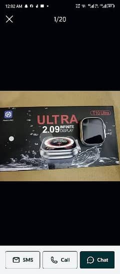 smart watch T 10 ultra new condition