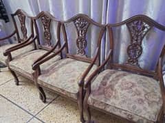 Beautiful & Original Shesham Wood Chairs 0