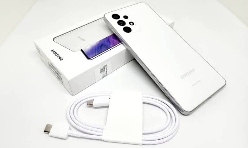Samsung A73 White 5g 1