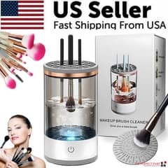 Makeup Brush Cleaner,Automatic Cosmetic Brush Cleaner Tools All Size