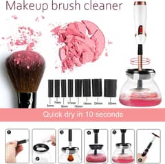 Rechargeable Makeup Brush Cleaner USB Charged Automatic CleanerSpinner