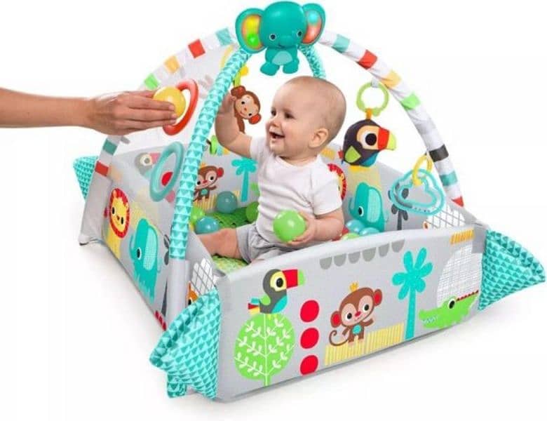 Bright Starts 5in1 Baby Your Way Play Mat Activity Gym 3