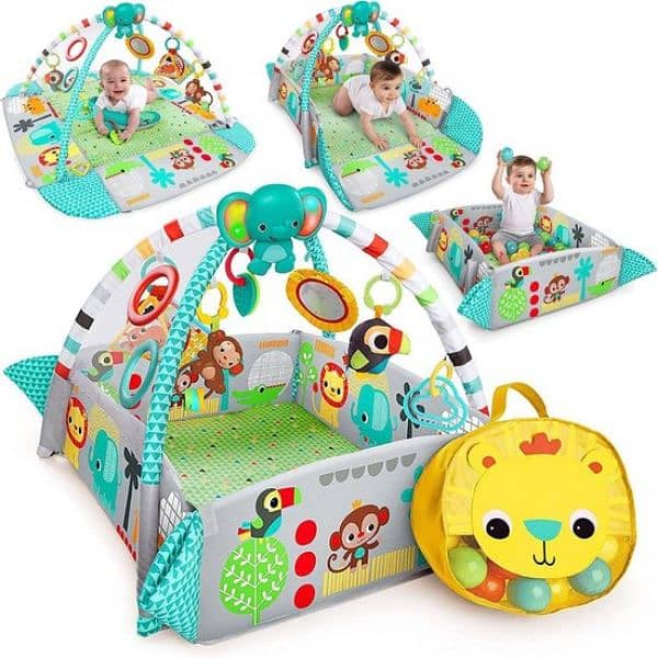 Bright Starts 5in1 Baby Your Way Play Mat Activity Gym 6
