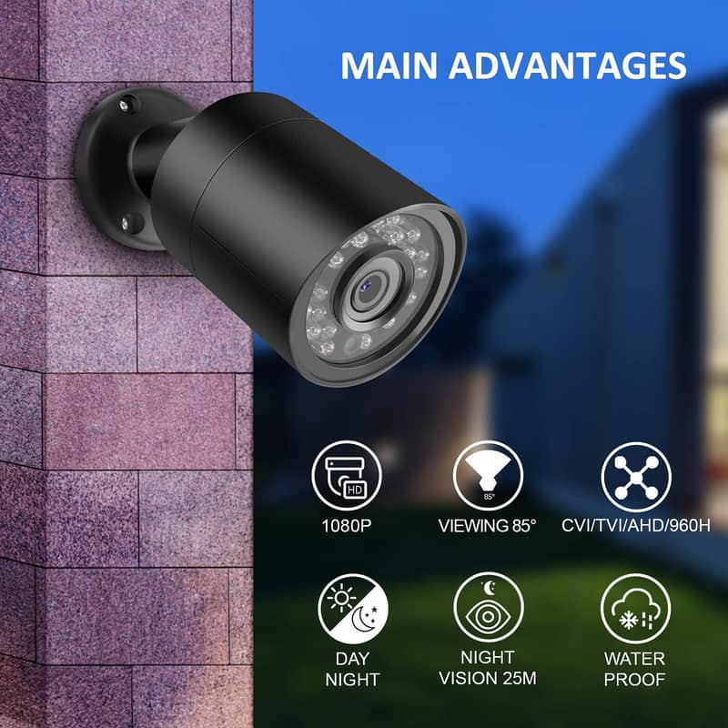 SWANN NVK490 FullHD1080p Smart Security camera TRUE DETECT HeatSensing 8