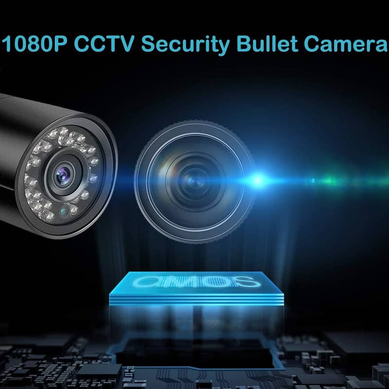 SWANN NVK490 FullHD1080p Smart Security camera TRUE DETECT HeatSensing 10