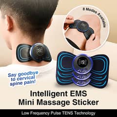 EMS Butterfy Massage machine Electric rechargeable Massager