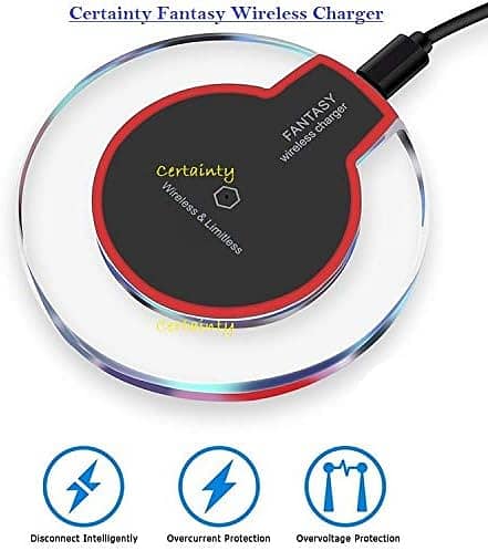 Fantasy Wireless Charger Compatible with Apple, Google, Samsung, HTC, 3