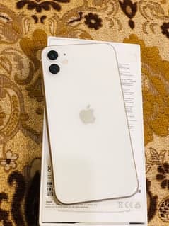 iPhone 11 128gb dual sim pta approved complete box 0