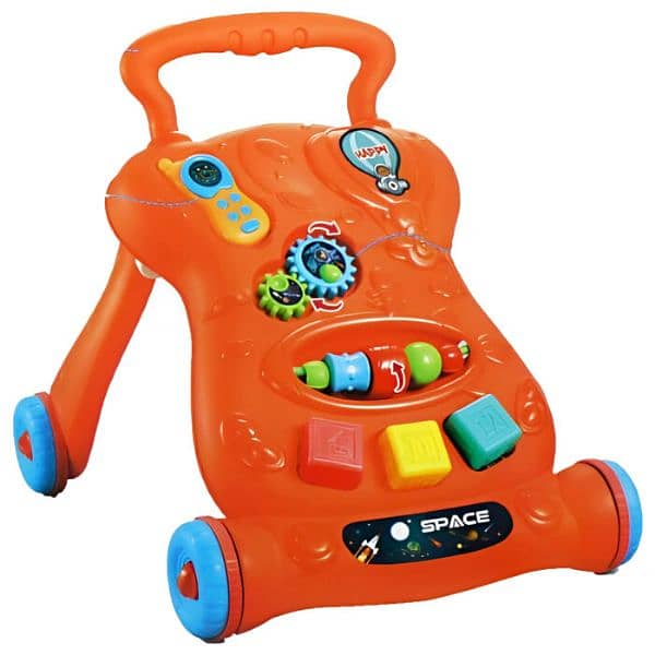 Play Together Children 2 In 1 Music Walker With Rattles, 4