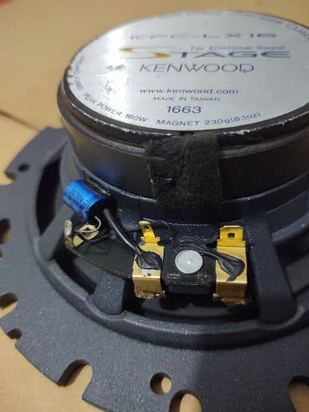 Original imported branded Geniune Kenwood door Component speaker 6.5 9