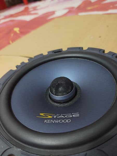 Original imported branded Geniune Kenwood door Component speaker 6.5 14