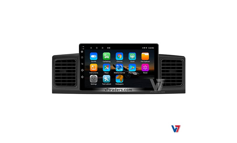 V7 Corolla 2002-08 Android Panel LCD LED Car Screen GPS navigation DVD 9