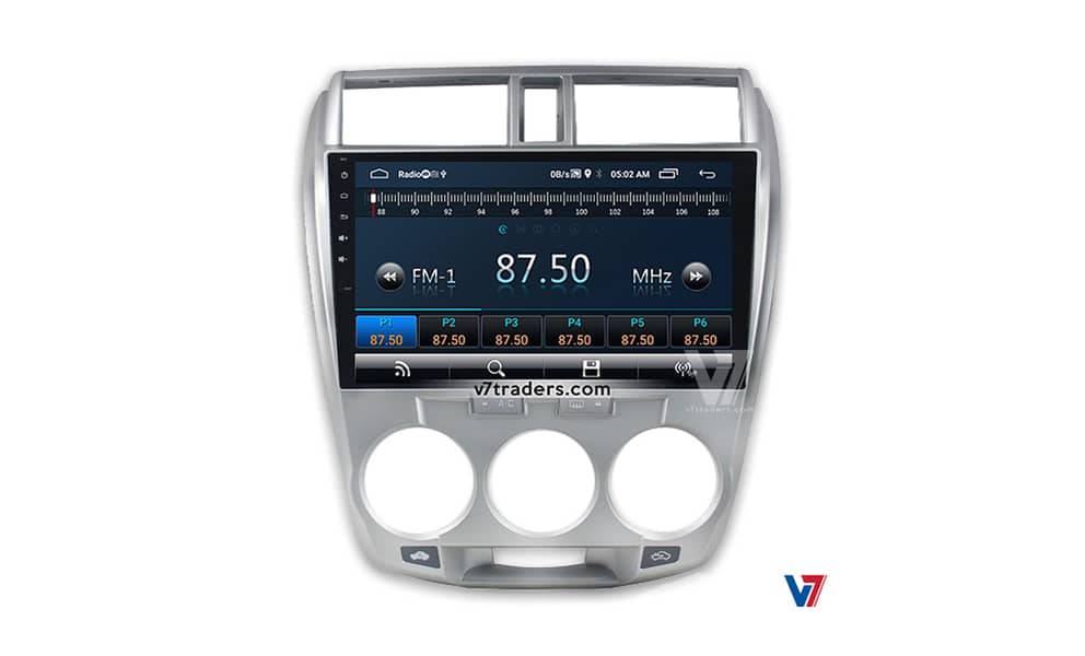 V7 Honda City Android Car LCD Panel GPS Navigation DVD Screen 5