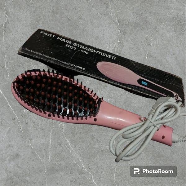 Hair straightener brush 0