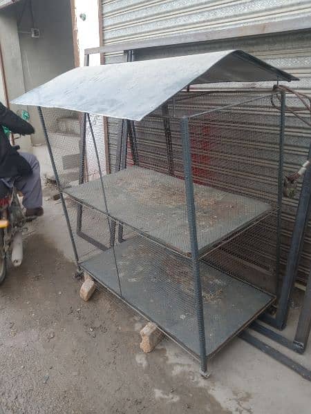 Birds Double Story Cage. 1