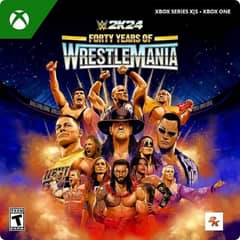 WWE 2K24 Forty Years of Wrestlemania Edition