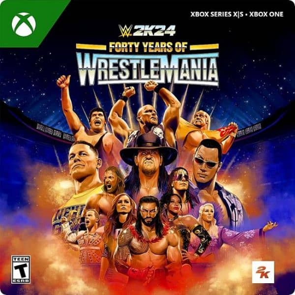 WWE 2K24 Forty Years of Wrestlemania Edition 0