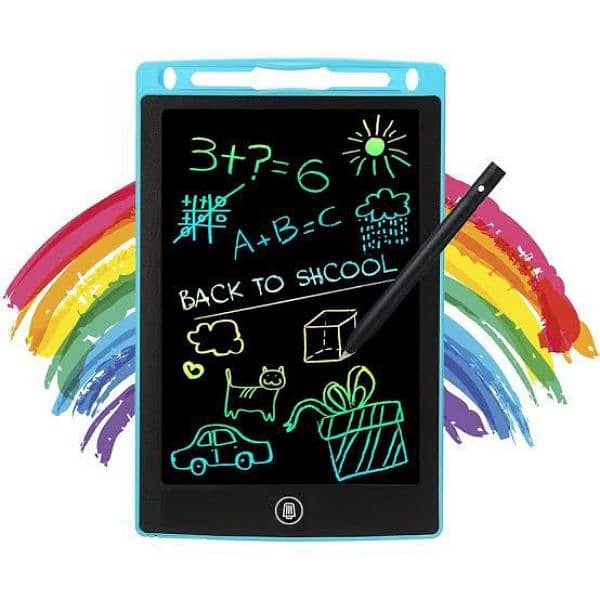 kids Writing tablet multi color writing, lcd writing tablet kids tab 0