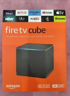 Amazon Fire tv Cube 3rd Gen latest with Enhanced Alexa Voice Remote