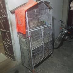 Hen/Bird Iron Cage/Pinjra (heavy) Urgent Sale 0