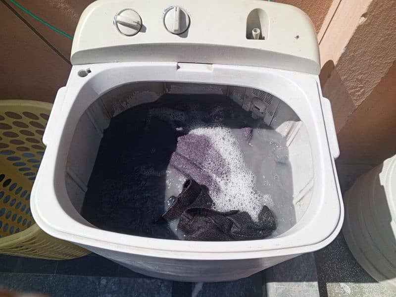 Haier washing machine & drayer 1
