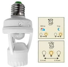 Energy Saver Motion Sensor Bulb Holder 0
