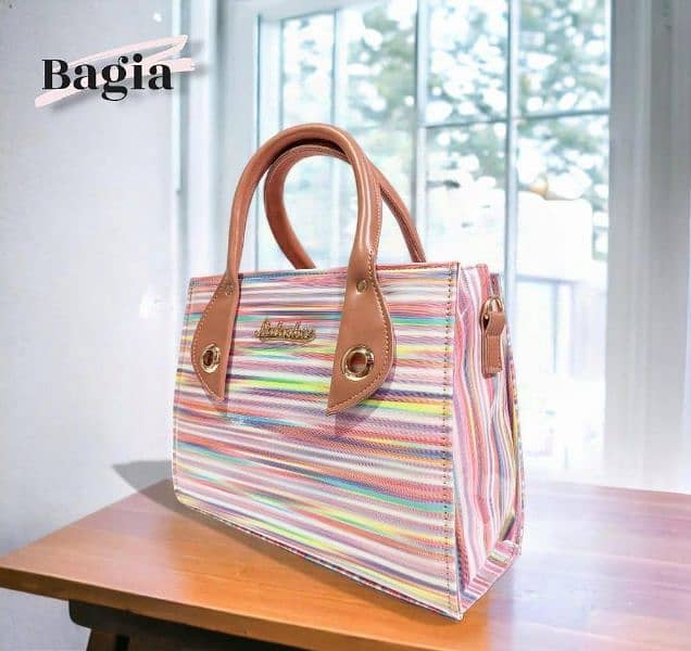 Beautiful Bags For Women PU Leather Plain Handbags 3