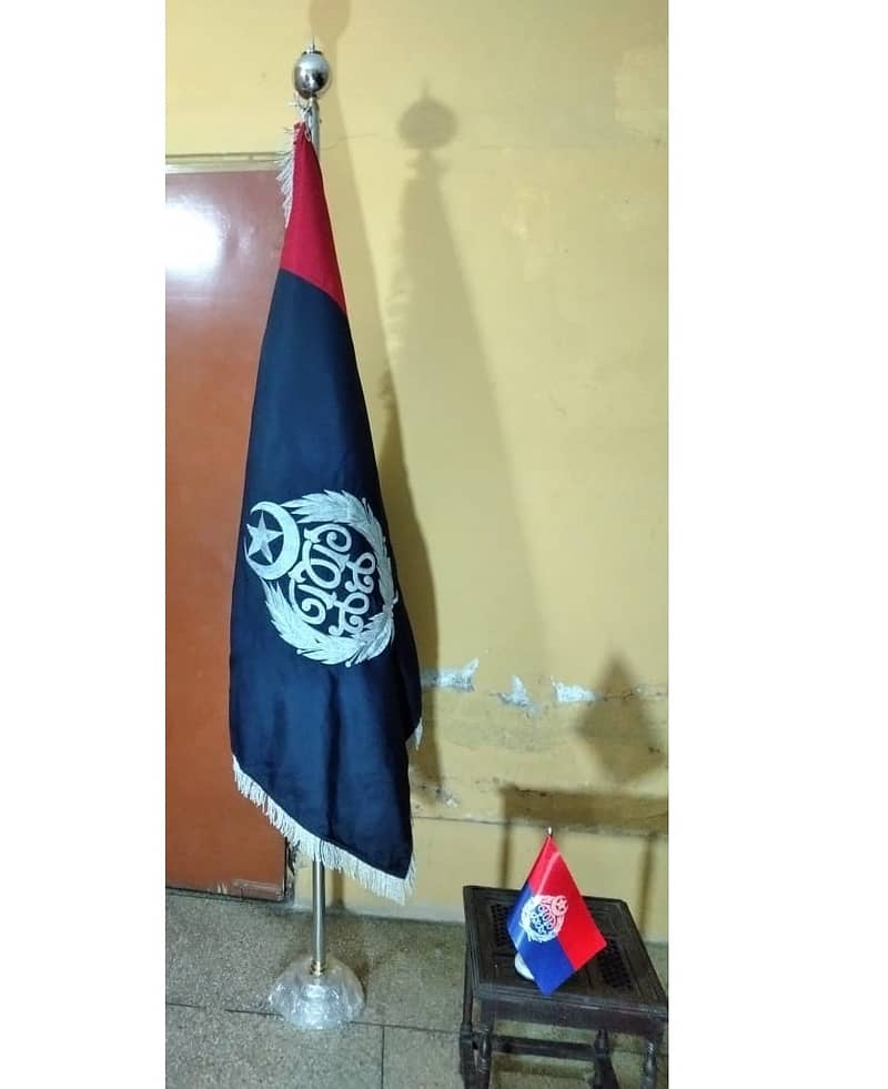 Punjab Govt flag & Pole for office , Pakistan Flag outdoor 03008003560 6