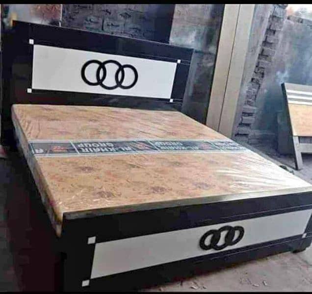 Double bed/wooden beds/bed set/factory rates/wooden bed/side table 13