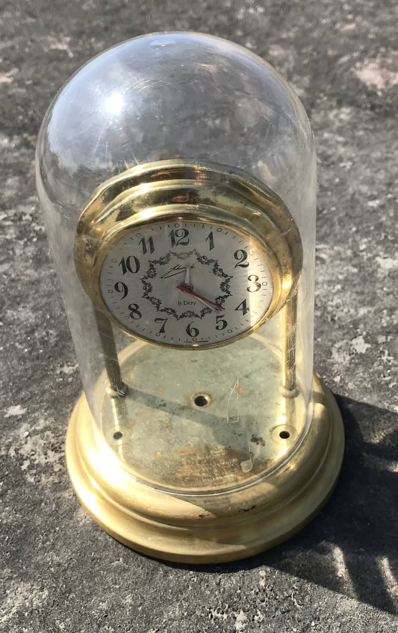 Antique Vintage Wooden Box Magazine Holder Clock Watch Montblanc 0