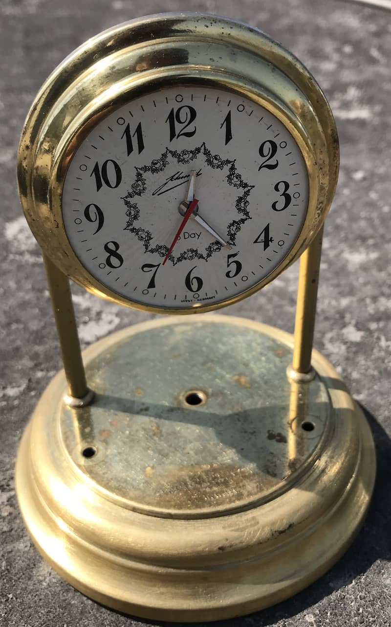 Antique Vintage Wooden Box Magazine Holder Clock Watch Montblanc 1