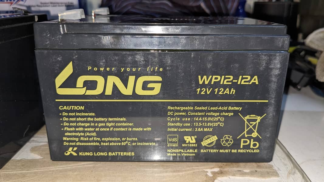 Long, NXT, NPP, Leoch used batteries in good condition 0