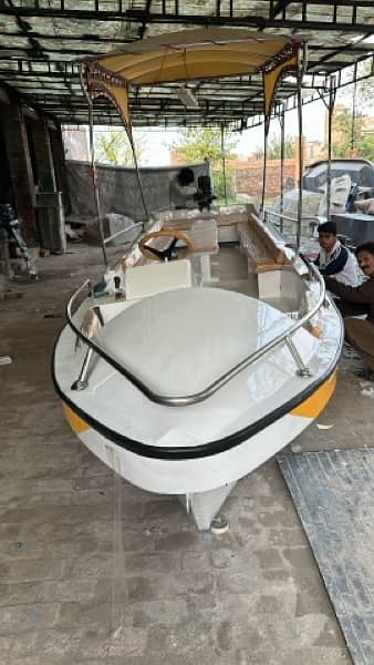 Family Boat with OBM with Staring with Hifi Sound system