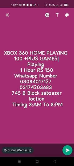 XBOX 360 Setting Playing Home 100+Games