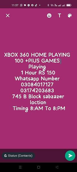 XBOX 360 Setting Playing Home 100+Games 0