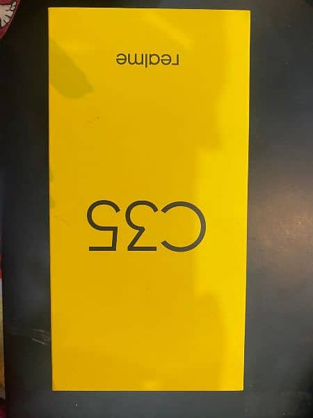 Realme C35 with charger and box perfectly fine 6