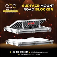 Surface Mount Heavy Duty Hydraulic Road Blocker Security Barrier 0