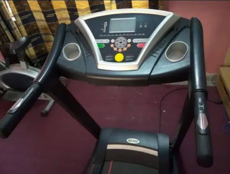 Running walk treadmill cycle exercise bike dumbell for sale Islamabad 3