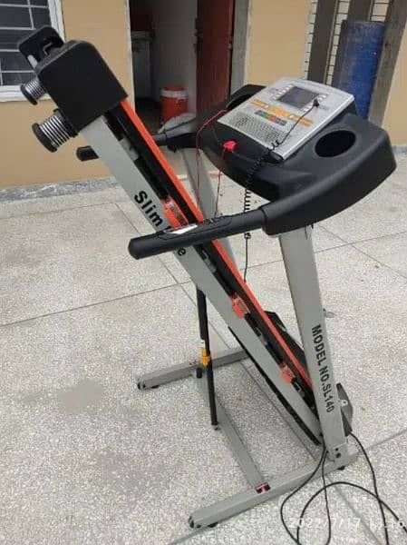 electric motorize Running walk treadmill cycle exercise bike Islamabad 9