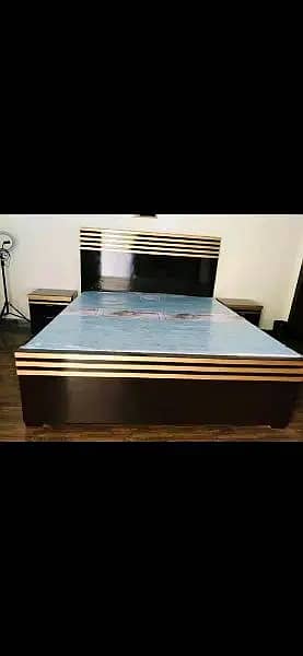 Double bed / bed set / Side Tables / Dressing Tables / bed / king bed 2