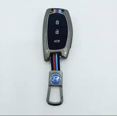 Hyundai Tucson key cover with metal shell